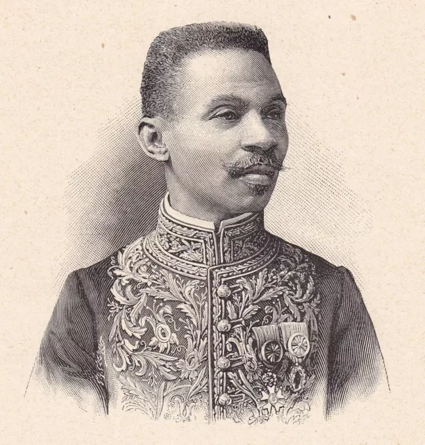 Portrait Georges Sylvain Haïti Poésie Diplomate Diplomatie Saint Domingue