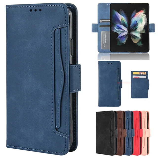 Pour Samsung Galaxy Z Fold 3 5G Coque Housse Etui Portefeuille Case Cover