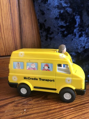 RARE BALAMORY EDIE McCREDIE SCHOOL BUS TRANSPORT DAISY ACTION TOY 1996 