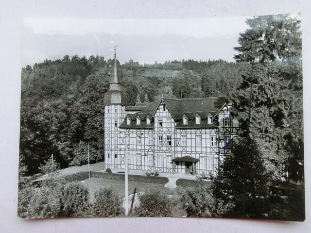 Alte AK Walsburg Post Eßbach FDGB Erholungsheim [aO1563]