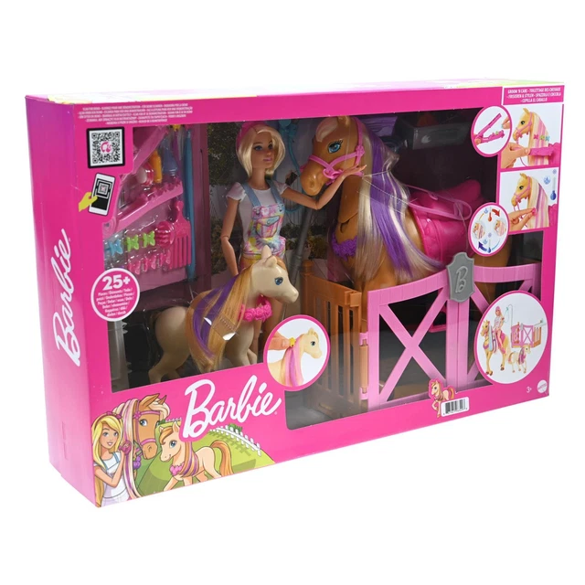 ensemble de jeu de cheval - cheval de jeu - cheval Barbie