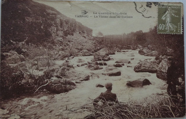 Tarnac 19 CPA La Vienna Dans Les Rocks Good Condition 1910