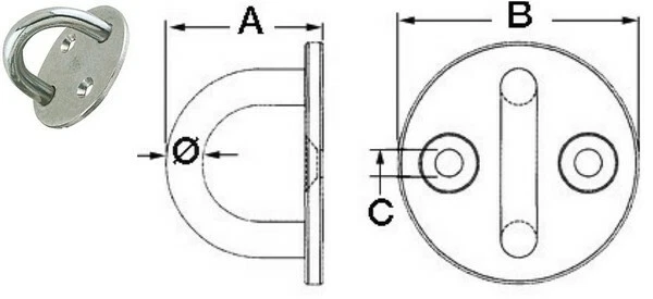 Spina Autobloccante Con Cavo Acciaio Inox - 6,35x35 Mm, Accessorio Nautica E Barche - Foto 13