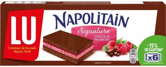 Gâteaux au chocolat L'Original Napolitain LU : Les 6 boîtes de 6