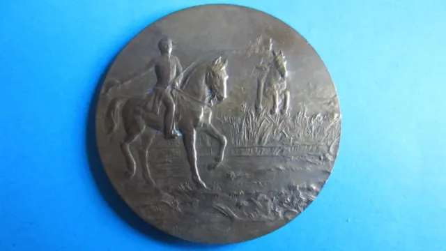 Medaille Bronze neu Frankreich Reitverein Létrier in unc
