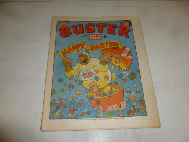 BUSTER & MONSTER FUN Comic - Date 25/03/1978 - UK Paper Comic