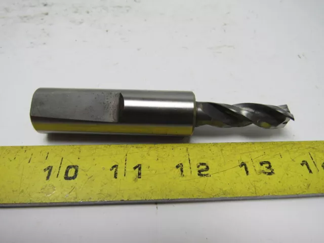 Guhring D-2362C HSS Coolant Thru 11.175mm 3 Flute Step Drill