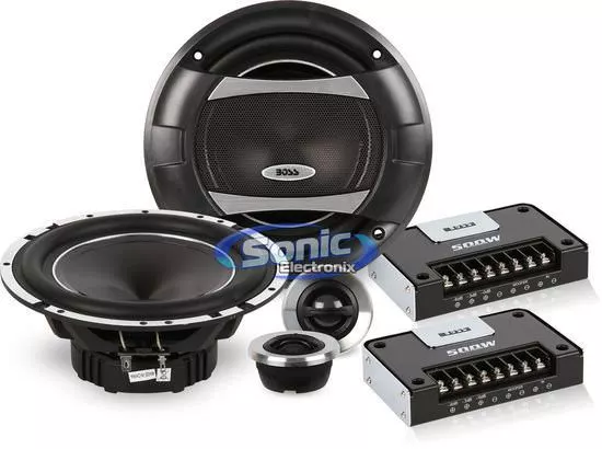 BOSS 6.5" 2-Way Diecast Phantom Series Component Speaker System | PC65.2C