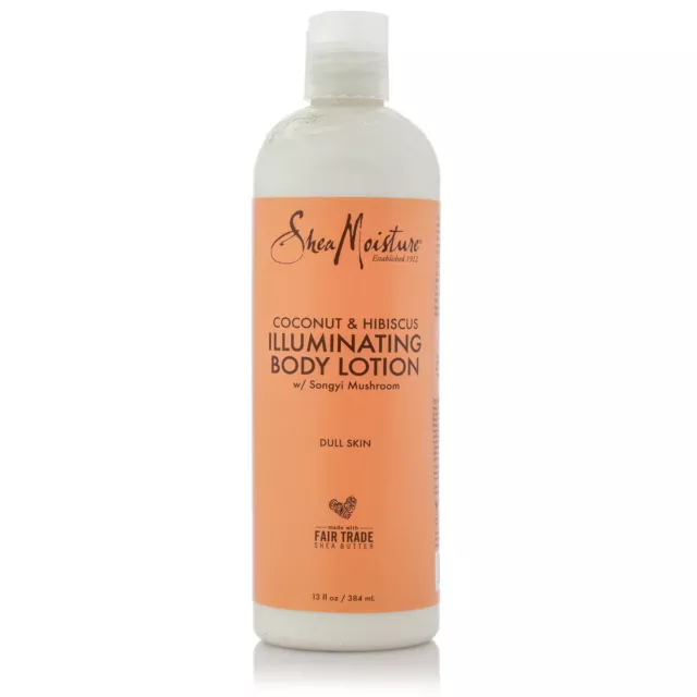 (65,08€/1l) Shea Moisture Coconut & Hibiscus Body Lotion 13oz mit Songyi Pilz