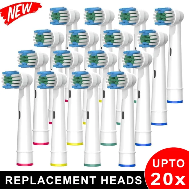 20/8/4Pcs Electric Toothbrush Replacement Heads For OralB Braun Models Series AU