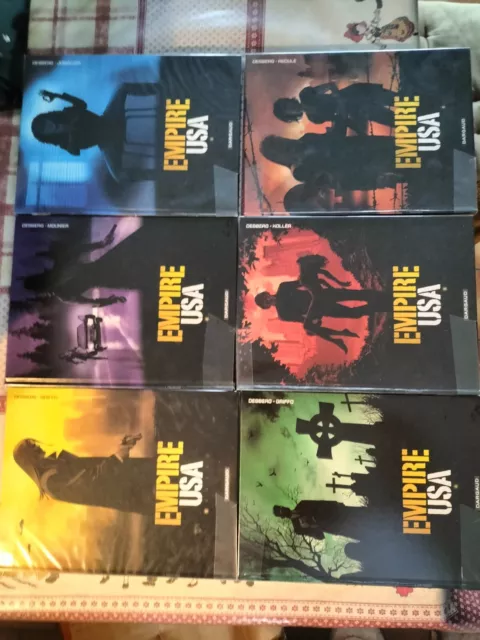 LOT BD EMPIRE USA TOME DE 1 à 6 EDITIONS DARGAUD EO