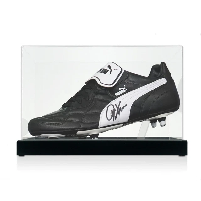 Kerry Dixon Signed Football Boot. Display Case