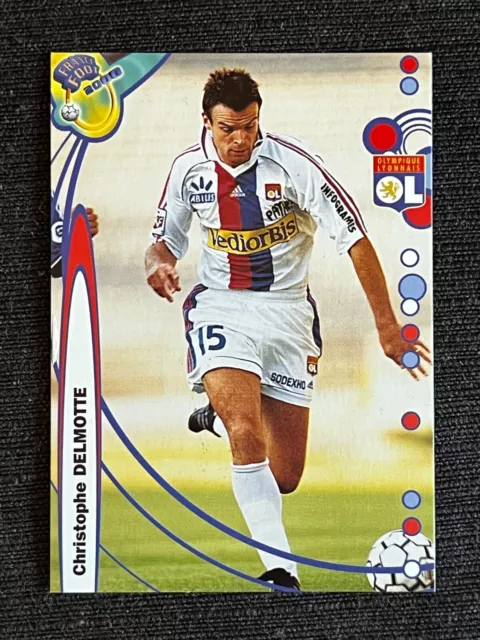 Card Carte Christophe Delmotte Lyon # 80 Ds Collection France Foot 2000