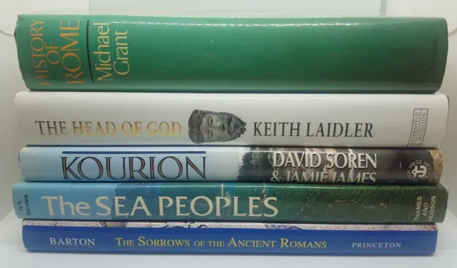 Ancient Civilization And History - Egypt, Greece, Rome (Hardcovers With Jackets)