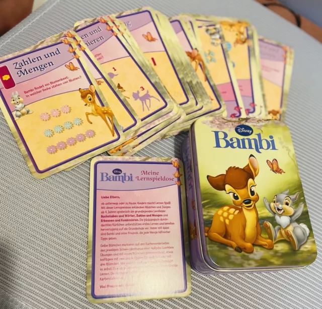 Disney Lernspieldose 2 Stück