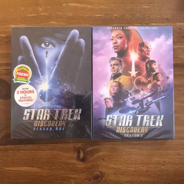 Star Trek: Discovery - Season One & Two (DVD, 2018) NEW & SEALED Region 1 NTSC