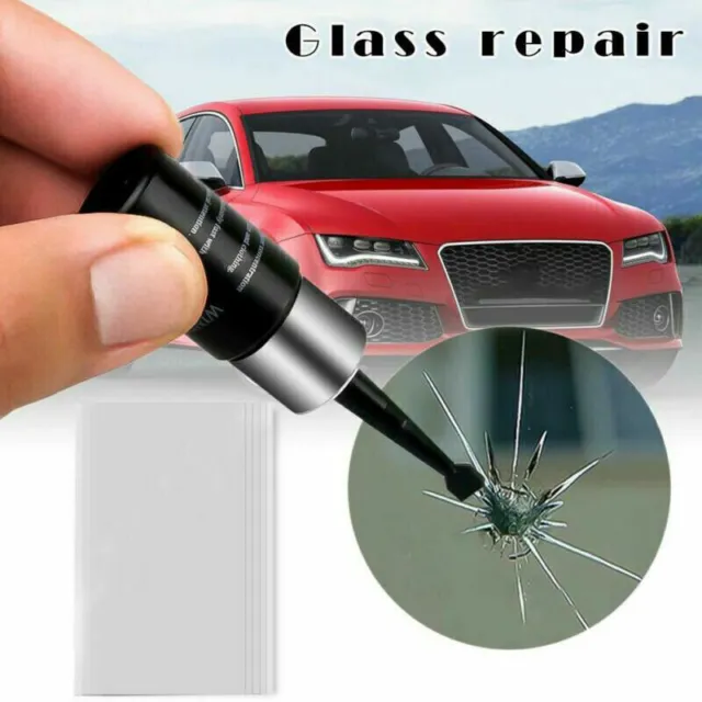 Auto Glass Nano Repair Fluid Car Windshield Resin Crack Tool Kits Crack Set 1x