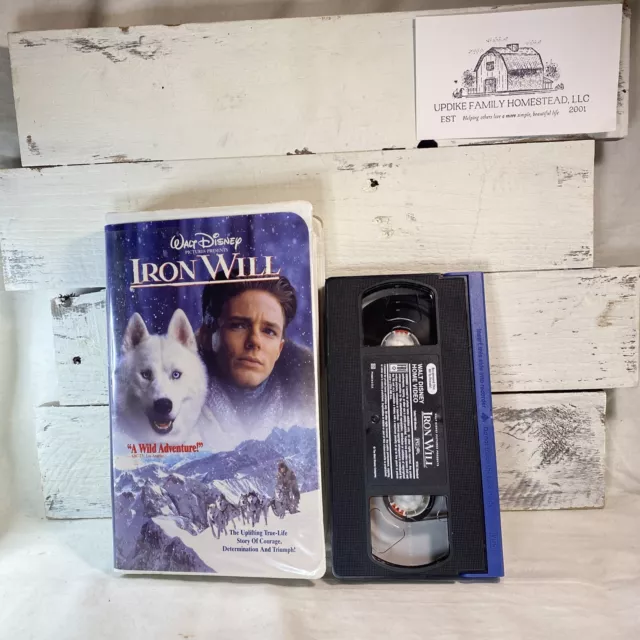 WALT DISNEY IRON Will VHS 1994 Movie Kevin Spacey Wolves Outdoors ...