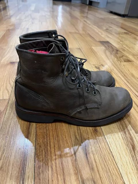 CHIPPEWA ELLISON BOOTS Mens11.5Brown 20066 Steel Toe Work Service Utility 6 USA 65.00 PicClick