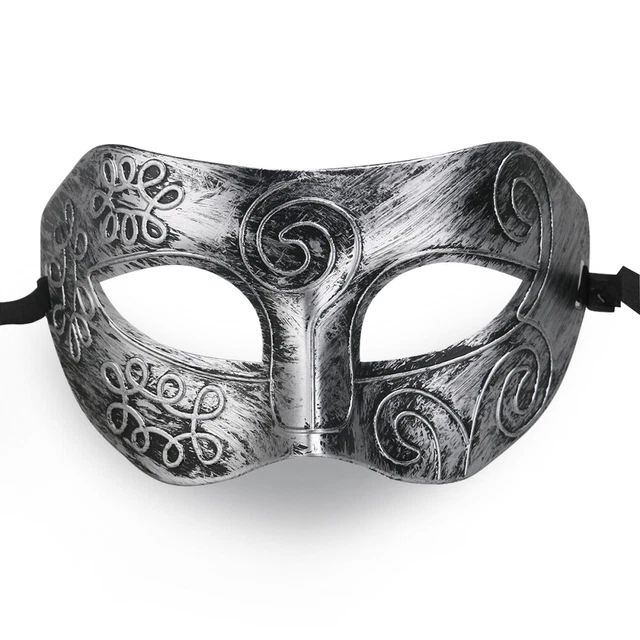 MUSEYA Cool Adult Men greco romanzo combattente maschera per cibo