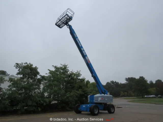 2005 Genie S-80 80' 4WD Diesel Telescopic Boom Lift Man Aerial Platform