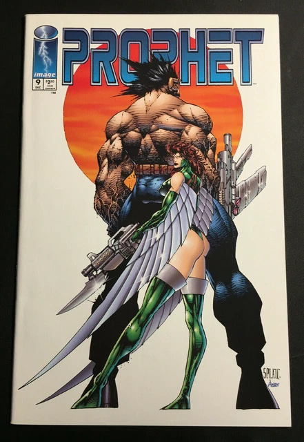 Prophet 9 Stephen Platt Cover Chuck Dixon Nm 1995 Vol 2 Bloodstrike Spawn