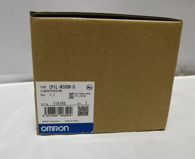 1PCS New Omron CP1L-M30DR-D Programmable Controller In Box Expedited Shipping