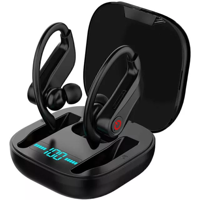 Power HBQ PRO Wireless Headset Bluetooth Earphone Earbuds Headphone Hook Sound