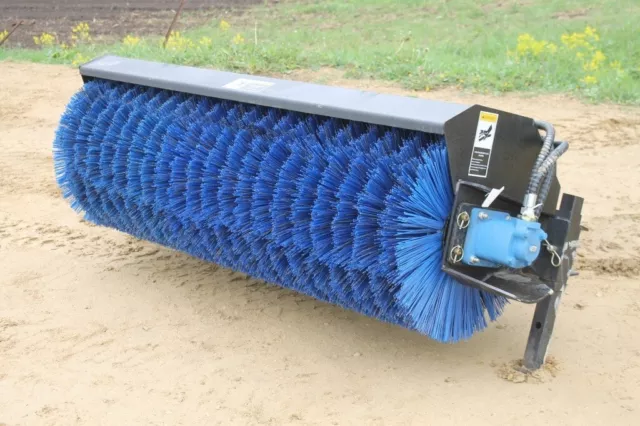 New Suhie 72'' Angle Skid Steer Sweeper Broom Free Shipping