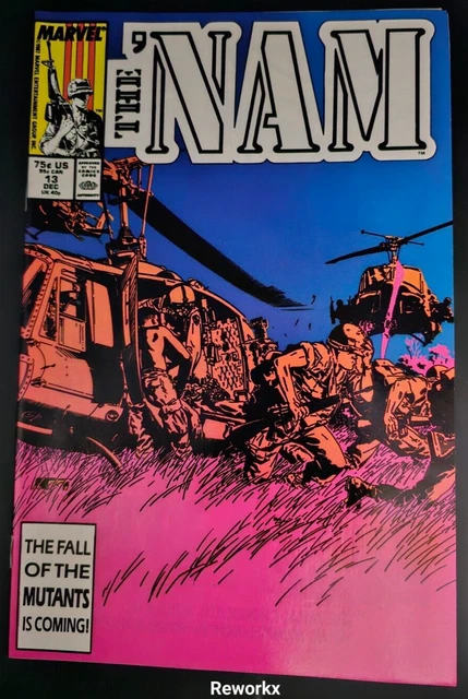THE 'NAM Marvel Comics No. 13 "...And a Wakeup" 1988 Doug Murray RAW