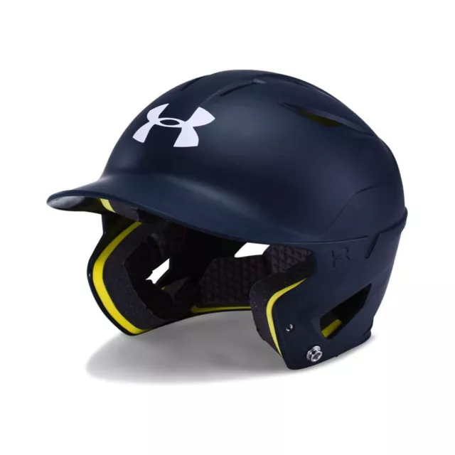 Open Box Under Armour Converge Matte Batting Helmet-Youth-Navy