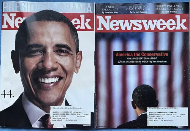 Newsweek-Nov.3 & 10 2008-America the Conservative & 44 President Obama