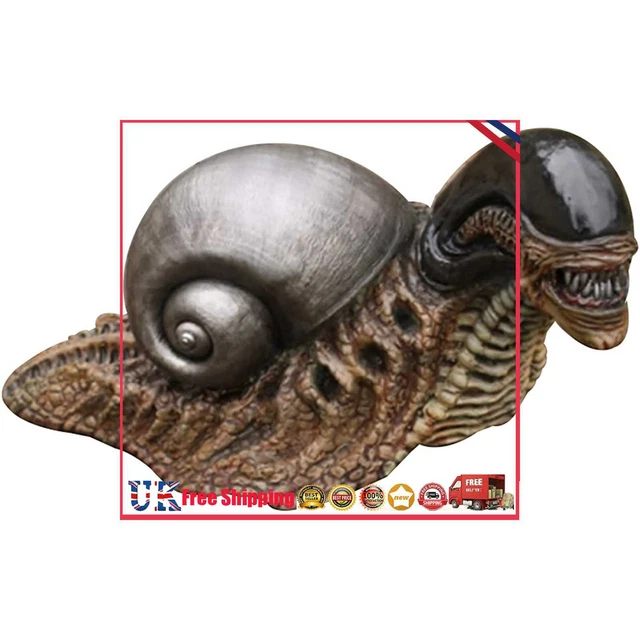 Snail Garden Statue Figurine Resin Animal Sculpture for Indoor Outdoor *Z