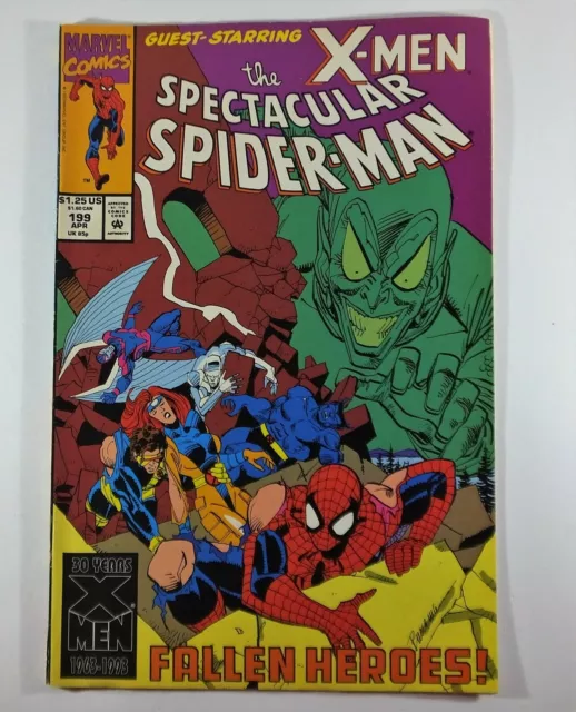 Spektakulärer Spiderman 1993, #199 Marvel Comicbuch.[*pc] Fallen Heroes!#