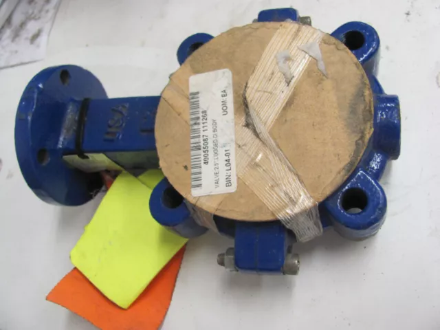 Keystone 2-1/2 Butterfly Valve Fig920 Tfe / EPDM 316ss Ci