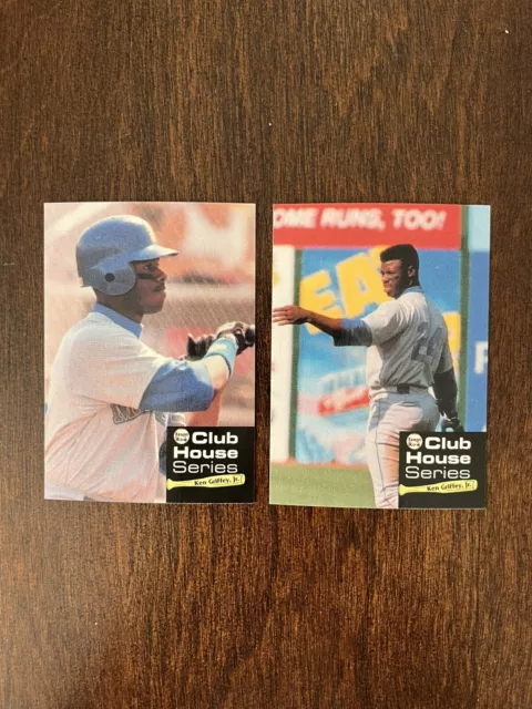 1992 FRONT ROW Baseball Ken Griffey Jr. 10 Card Club House Series Set ...