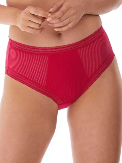 Fantasie Fusion Brief Mid Rise 3095 Knickers Lingerie - Red