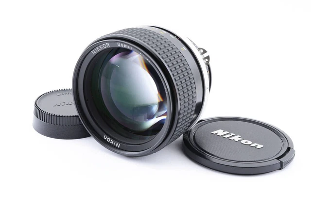 [NEAR MINT] Nikon Ai-s Ais Nikkor 85mm F/1.4 Portrait MF Lens Japan #1