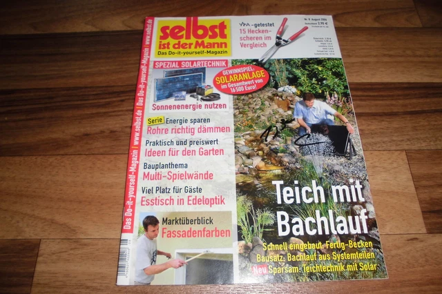 SELBST IST DER Mann TEICH mit BACHLAUF / SPEZIAL SOLARTECHNIK
