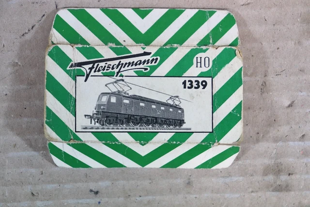 FLEISCHMANN 1339 BOX END LABEL for FS CLASS E 428 ELECTRIC LOCOMOTIVE ...