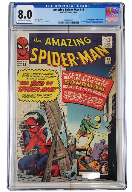 Amazing Spider-Man #18 CGC 8.0
