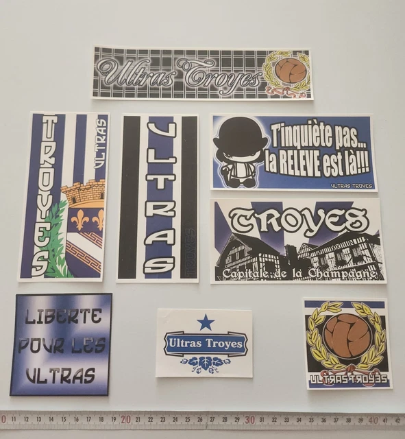 Photo / Sticker Supporters Furiosi Clermont Foot 63 - Écharpe, Kop, Tribune - Support Officieux