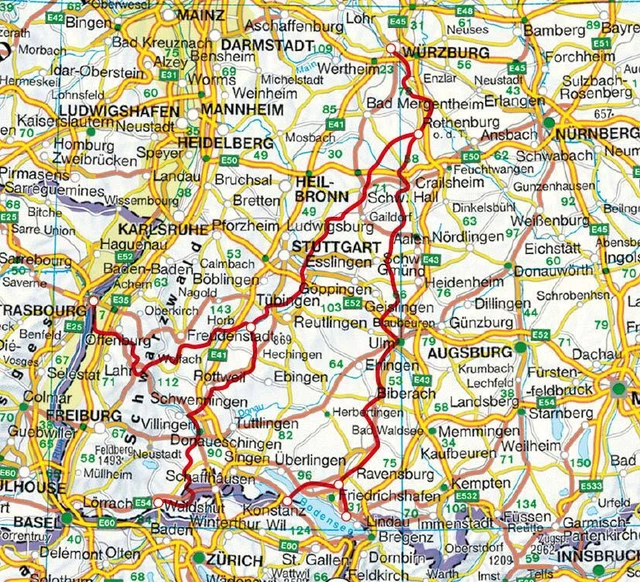 Südwestdeutsche Jakobswege Bettina Forst 2