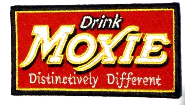 Moxie Soda patch Soft Drink 3-1/2" inches