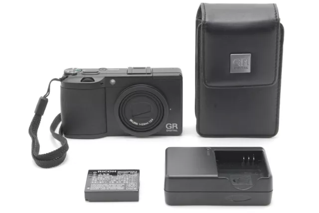 [TOP MINT w/Case] Ricoh GR Digital II 2 10.0MP 6.0mm Digital Camera From JAPAN