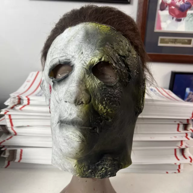 Michael Myers Full Mask Halloween Scary Kills Horror Movie Cosplay Costume Latex