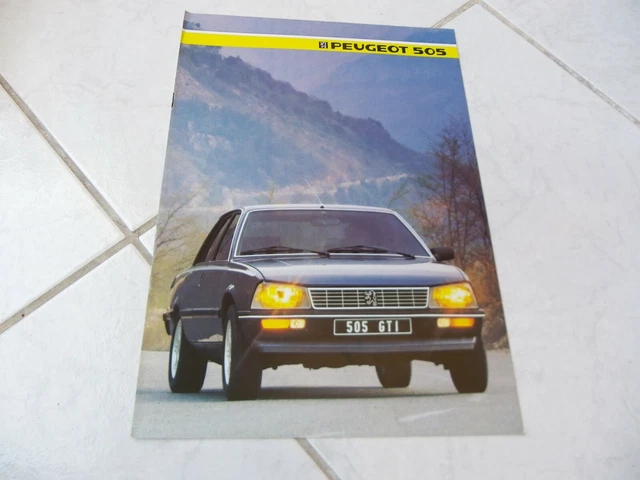 Histoire et Évolution de la Peugeot 505 GTI