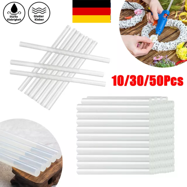 10-50 X 7/11mm Klebesticks Heißkleber Heißklebestifte Klebepatronen Klebestifte