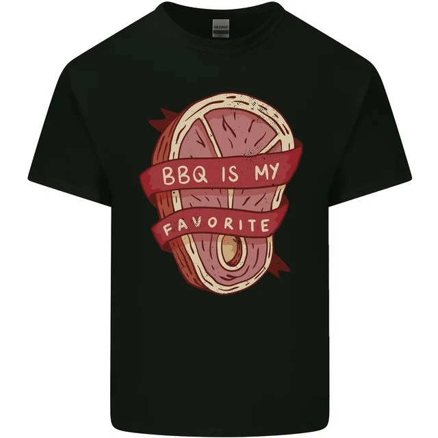 T-shirt Humour Chillin & Grillin - Coton Gildan, Taille Large, Motif Barbecue Bière, Neuf Sur Mesure