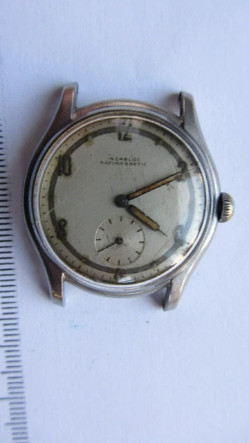 Montre Bracelet Roamer Vintage Style Militaire Mécanique - Occasion, Fonctionne